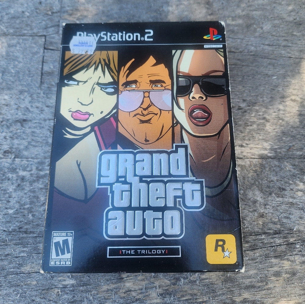 Playstation 2 - GRAND THEFT AUTO TRILOGY.